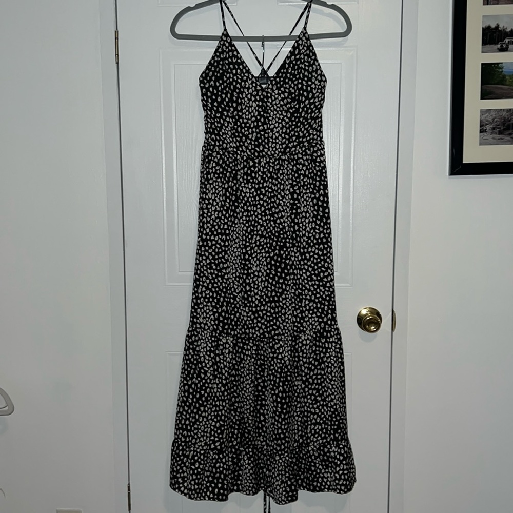 Boho Strappy Backless Maxi Dress